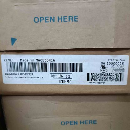 Picture of R46KR433050P0K 3.3UF 275VAC  10%|R.46 CAPACITOR