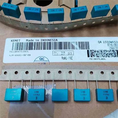 Picture of F611BK475J063L 4.7MF 63V 15 0.05 CAPACITOR