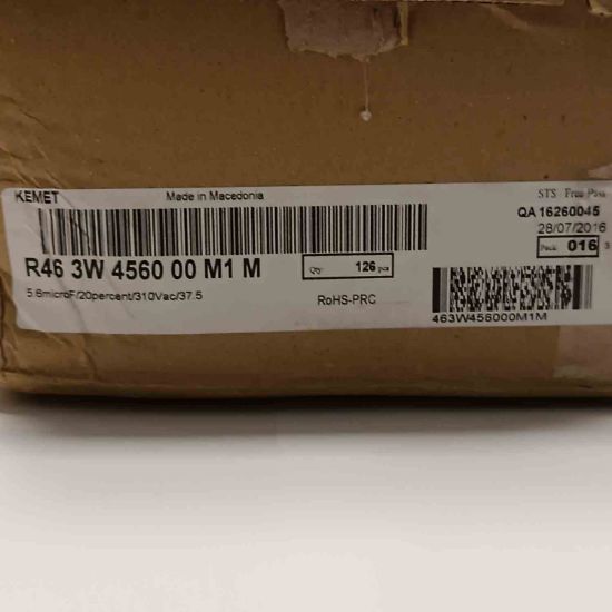 Picture of R463W456000M1M 5.6UF 310VAC 37.5mm  20%|R.46 CAPACITOR