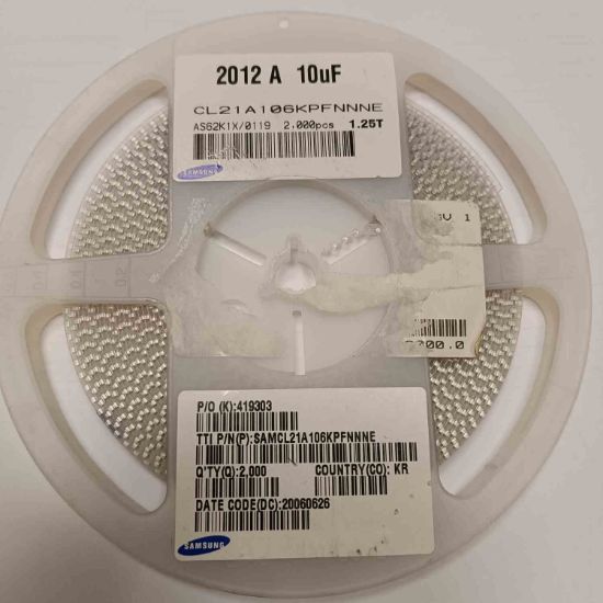 Picture of CL21A106KPFNNNE 10UF 10V 805 CAPACITOR