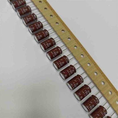 Picture of KMF200VB10TD04R 10uF 200V 10x16 mm 105 CAPACITOR