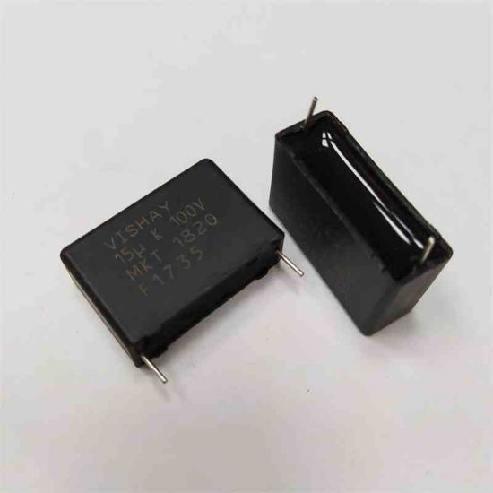 Picture of 15uF 100V 27.5mm CAPACITOR