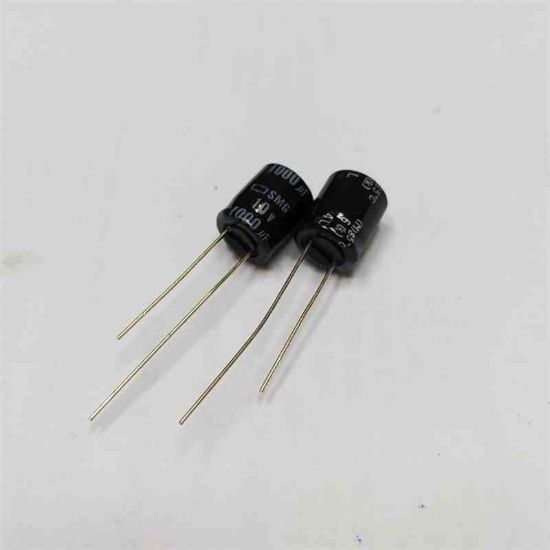 Picture of SMG10VB1000M 1000UF 10V 10x12.5mm 85 CAPACITOR