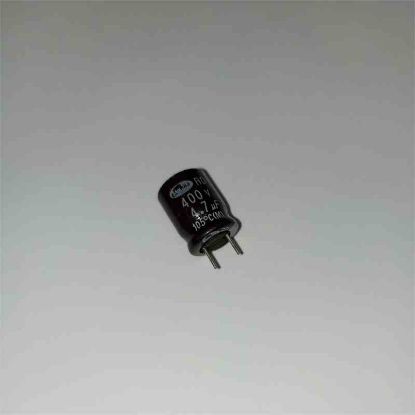 Picture of 4.7UF 400V 10x12.5mm  CAPACITOR