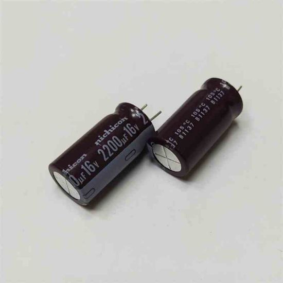 Picture of 2200uF 16V 12.5x25mm 105 CAPACITOR