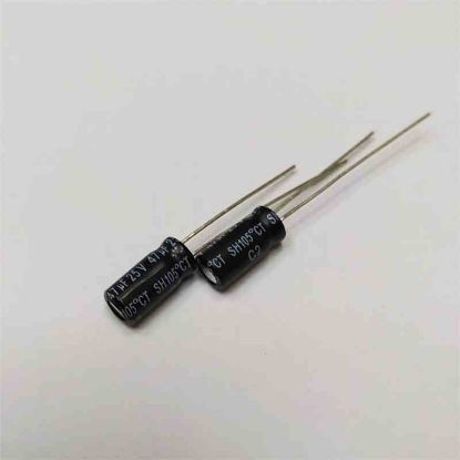 Picture of 47UF 25V 5x11mm 105 CAPACITOR