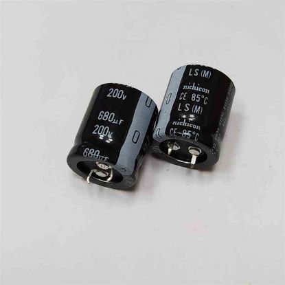 Picture of 680UF 200V 25x30mm 85 CAPACITOR