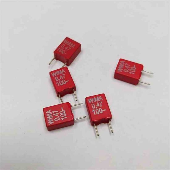 Picture of 0.47UF 100V 5mm CAPACITOR