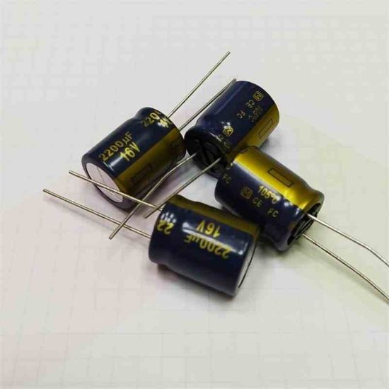 Picture of 2200UF 16V 15x20mm  105 CAPACITOR