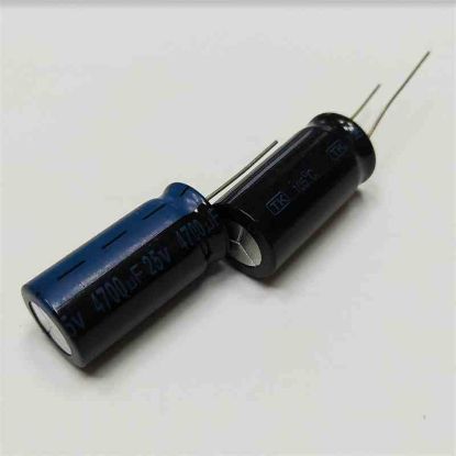 Picture of 4700uF 25V 18x35 105 CAPACITOR