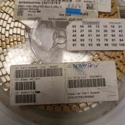 Picture of TPSV337M010R0060 330UF 10V C CAPACITOR