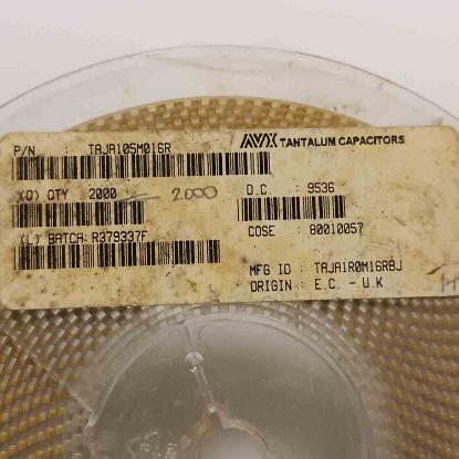 Picture of TAJA105M016R 1UF 16V  CAPACITOR