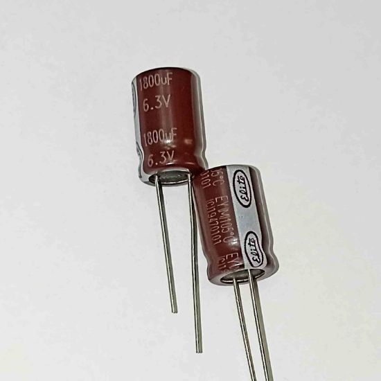 Picture of 1800uF 6.3V 10x15mm 105 CAPACITOR