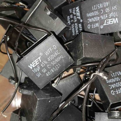 Picture of 10MF 450VAC 40mm POLYESTER CAPACITOR