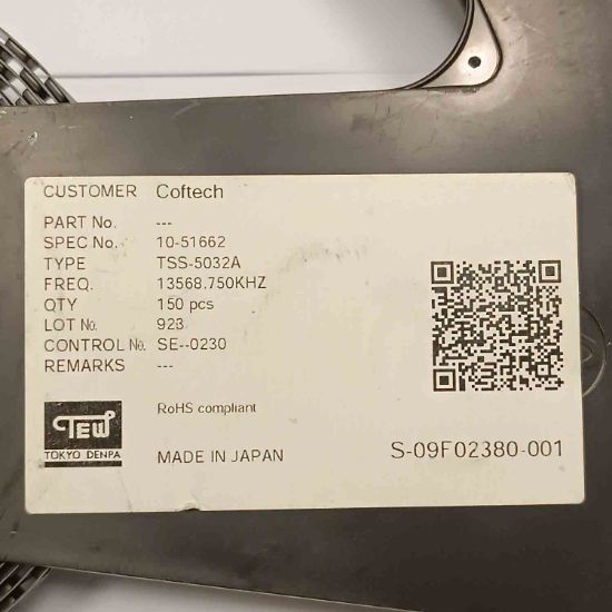 Picture of TSS5032A 13568,750KHZ smd