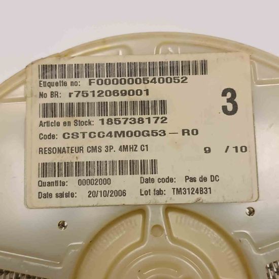 Picture of CSTCC4M00G53-R0 4MHz smd