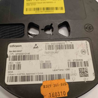 Picture of BA595E6327 50mA 50V SOD323-2 DIODE