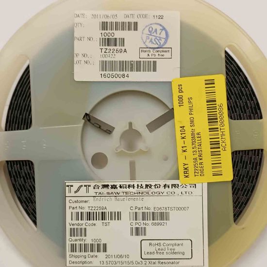 Picture of TZ2259A 13.5703MHz smd