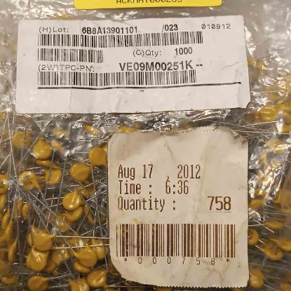 Picture of VE09M00251K 7mm 250V VDR