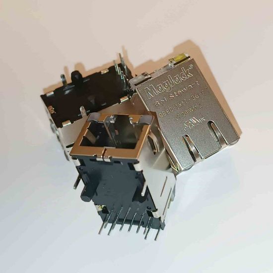 Picture of 08B0-1X1T-36-F MAGJACK 1PORT 100 BASE-T  CONN