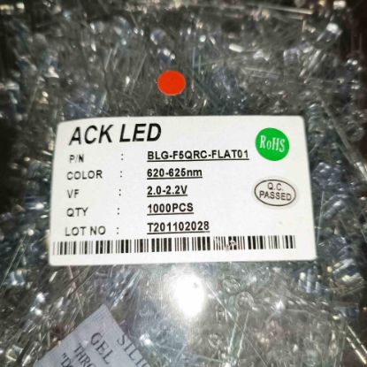 Picture of BLG-F5QRC-FLAT01 5MM red