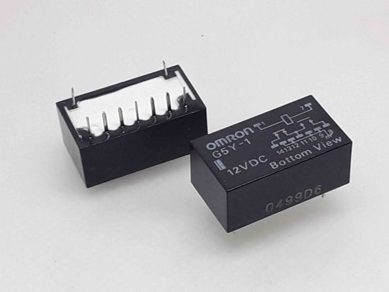 Picture of G5Y-1 12V 0.5A 2C 9PIN RELAY