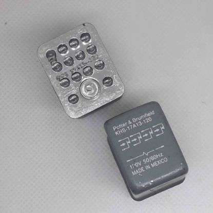 Picture of KHS-17A13-120 120VAC 4C 14PIN POTTERBRUMFIELD GÜÇ RÖLE