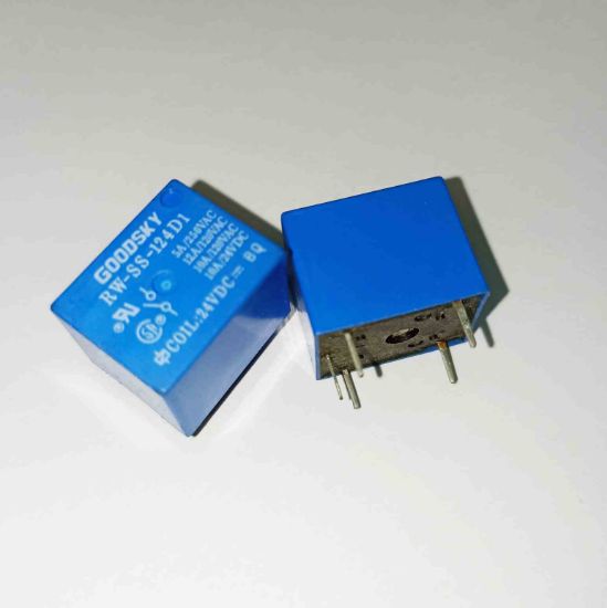 Picture of RW-SS-124D1 24V 10A 1C 5PIN RELAY