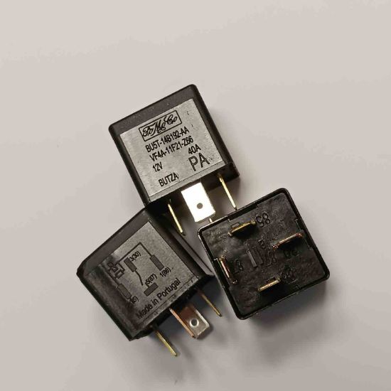 Picture of BU5T-14B192-AA 12V 40A 1NO 4PIN RELAY