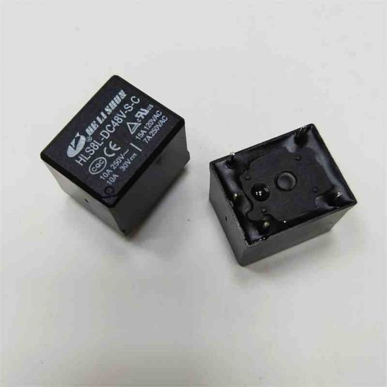 Picture of HLS8L-DC48V-S-C 48V 10A 1C 5PIN RELAY
