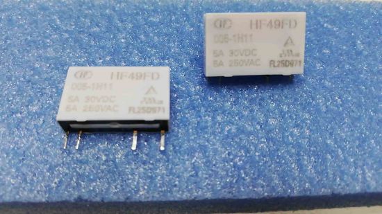 Picture of HF49FD/005 5V 5A 1NO RELAY