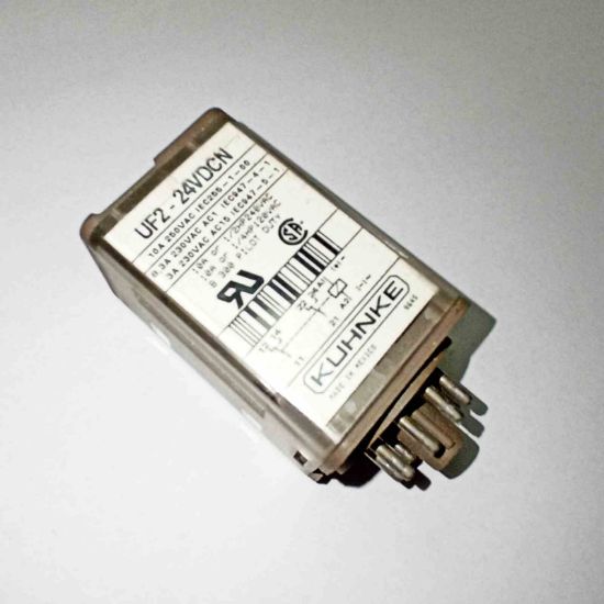 Picture of UF2-24VDC 24VDC 10A 2C 8PIN RELAY