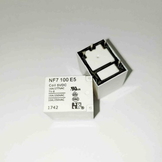 Picture of NF7 100 E5 5V 16A 1NO 4PIN RELAY