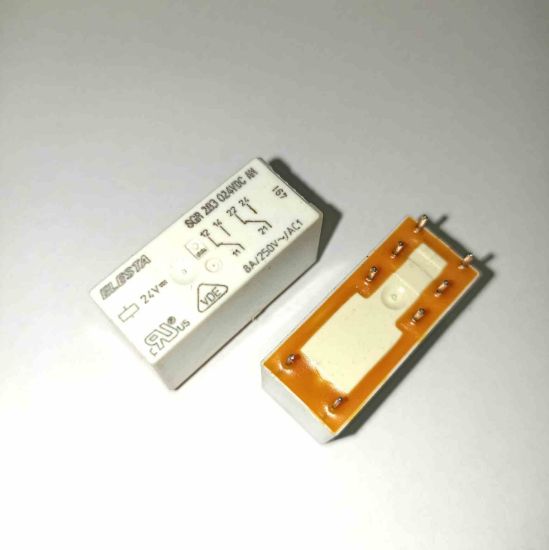 Picture of SGR 283 024VDC AN 24V 8A 2C 8PIN RELAY