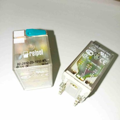 Picture of R2-2012-23-1012-WTL 12V 12A 2C 8PIN RELAY