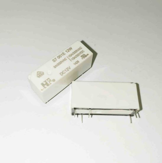 Picture of S7 001E 12W 12V 8A 5PIN HONGFA Kombi RÖLE