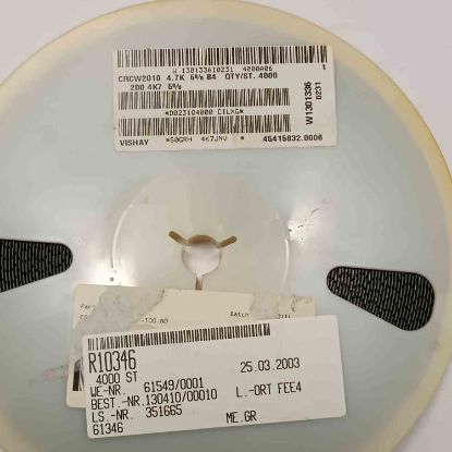 Picture of CRCW20102004K7JB4 4K7 2010 RESISTOR