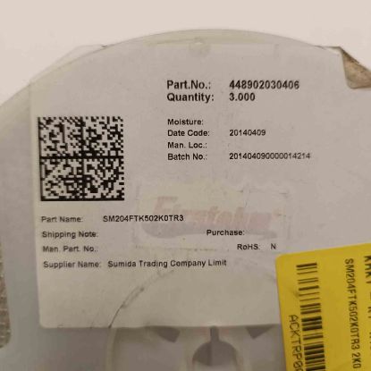 Picture of SM204FTK502K0TR3 2K0 RESISTOR