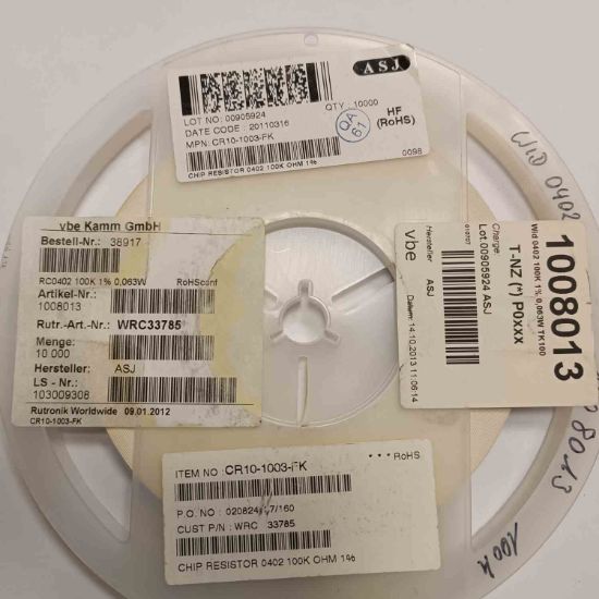 Picture of CR10-1003-FK 100K 402 RESISTOR