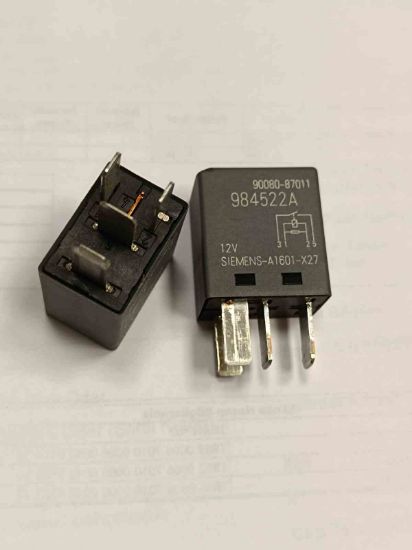 Picture of V23074-A1601-X027 12V 25A 1 NO 4PIN RELAY