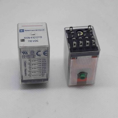 Picture of RXN41G12FD 110V 6A 4C 14PIN RELAY