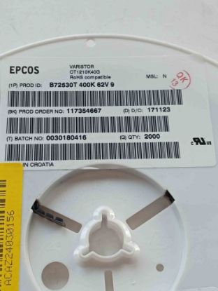 Picture of B72530T400K62V9 1210 40V 250A 500pF