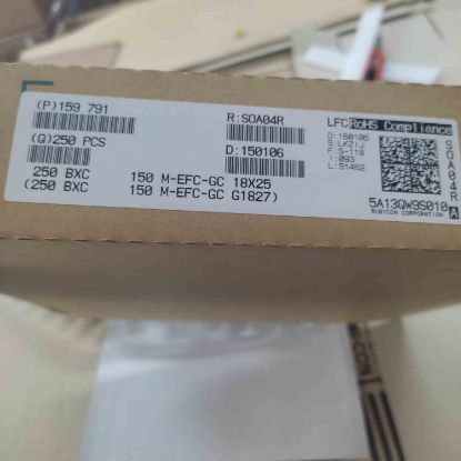 Picture of 250BXC150MEFCGC CAPACITOR  150UF 250V 18x25mm  RUBYCON ELKO