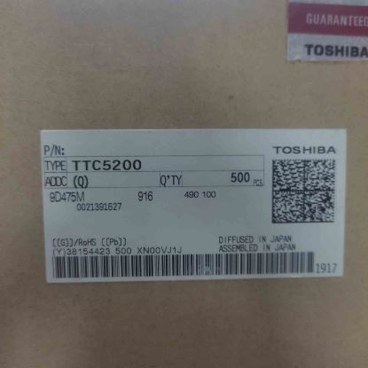 Picture of TTC5200(Q) TRANSISTOR, NPN, 230V, 15A, 150W, TO-3
