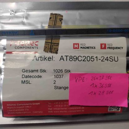 Picture of AT89C2051-24SU