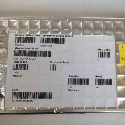 Picture of AT91SAM7S64CAU