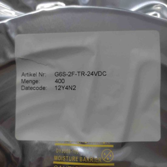 Picture of G6S-2F-TR-24VDC relay