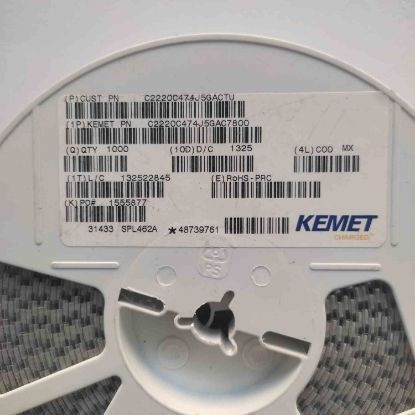 Picture of C2220C474J5GACTU  MLCC - SMD/SMT 50V 0.47uF C0G 2220 5%