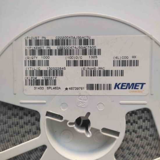 Picture of C2220C474J5GACTU  MLCC - SMD/SMT 50V 0.47uF C0G 2220 5%