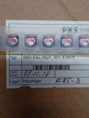 Picture of SMD-ELCO,68UF,35V 6.3X5.8